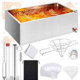 Reallnaive Maple Syrup Evaporator Pan with 10' Fry