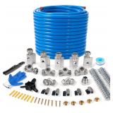 3/4' 100&200&300ft Compressed Air Line Kit for Sho
