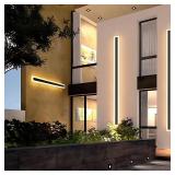 Long Outdoor Modern LED Wall Light,45W Waterproof
