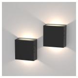 Wall Sconces Set of Two - Dimmable Wall Lights Bat