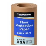 Floor Protection Paper, 36 inch x 166 ft Roll, Mad
