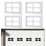 Tandefio 4 Pcs Garage Door Windows Vinyl with UV R