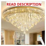 Modern Crystal Chandeliers for Living Room Ceiling