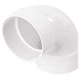 NDS 41P0 PVC Long Turn 90-Degree Elbow, Hub by Hub