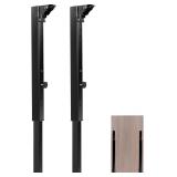 Folding Square Table Legs 2 PCS, Adjustable Height