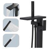 Hoimpro Tub Filler Freestanding Bathtub Faucet Mat