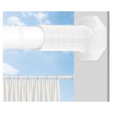 Tension Curtain Rod 51-148 Inches, Extra Long Outd