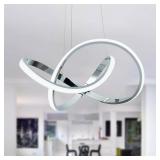 MAYNA Modern Pendant Light with Irregular Ring Lig