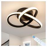 10 Inch Modern Ceiling Light, 24W LED Dimmable Cei