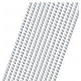 Blulu 12 Pcs Round Aluminum Tube 36 Inches Long Se