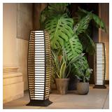 Grand patio Outdoor Floor Lamp Solar Powered Lante