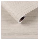 CRE8TIVE Wide 24'x118' Cream White Grasscloth Wall