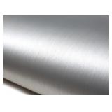 ROSEROSA Peel and Stick Faux Brushed Metal Archite