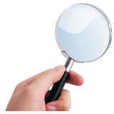 Deluxe Products Classic Handheld Magnifying Glass