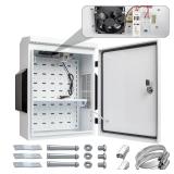 Outdoor Electrical Box with Thermostat and Fan, Co
