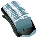 Durable Telindex Desk Address Card Holder - Includ