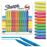 12CD SHARPIE ACCENT POCKET ASSORTED