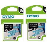 DYMO D1 Labels for LabelManager Label Makers, 1/2'