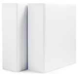Amazon Basics D-Ring Binder - 3 Inch, 2-Pack