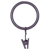 Kenney Clip Rings for 5/8' to 3/4' Diameter Curtai