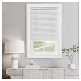 Cordless Light Filtering Mini Blind - 45 Inch Widt