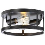Close to Ceiling Light Fixtures 2-Light, 11 Inch F