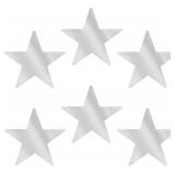 Beistle S50998SAZ6, 6 Piece Jumbo Foil Star Cutout