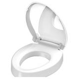 A nsffer Raised 2.91' Toilet Seat Elongated, Toile