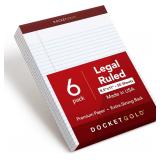 TOPS 99709 Business Forms Docket Gold Writing Pad,