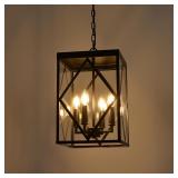 Outdoor Hanging Lighting, 4-Light Modern Outdoor H