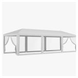 Outsunny 10' x 28' Party Tent Outdoor Canopy Garde