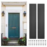uxcell 2pcs Door Kick Plate, 6 x 32 Inches Aluminu