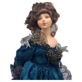 Duck House Heirloom Masquerade Porcelain 22' Doll