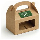 Restaurantware Gable Gift Boxes Pack of 25 Paper T