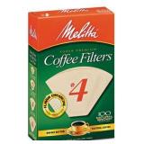 Melitta Super Premium No. 4 Coffee Paper Filter, N
