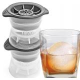 Tovolo Leak-Free, Sphere Ice Molds with Tight Sili