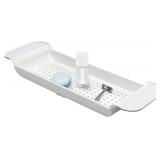 Madesmart Expandable Bath Tray for Bathtubs, Plast