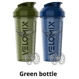 VELOMIX -2 Pack- 28 oz Protein Shaker Bottles for