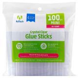 AdTech Hi-Temp Mini Hot Glue Sticks, Clear (100 St