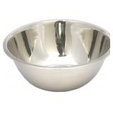Chef Craft Brushed Mixing Bowl, 5-Quart, Stainless