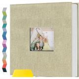popotop Self Adhesive Photo Album with Display Win