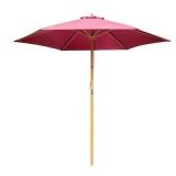 Outsunny  9' x 8' H Patio Umbrella, Market Umbrell