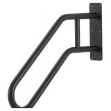 Heavy Duty Black Metal Railing for Outdoor 1-3 Ste
