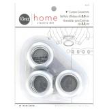 Dritz 44373 Curtain Grommets, Satin Nickel, 1', 8