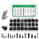 860Pcs M2 M3 M4 M5 Screw Assortment Kit, Bolts Scr