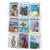 Safco Products 5603CL Reveal Literature Display, 9