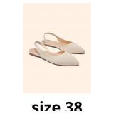 CUCCOO BASICS Women's Fashion Fabric Pointed Toe F