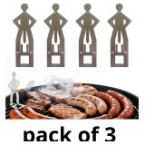 4PCS Funny Hot Dog Holder and Sausage Stand-Hot Do