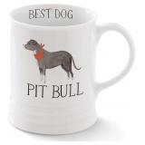 Fringe Studio Studio Ceramic Mug, Pitbull (481510)