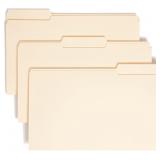 Smead File Folder, 1/3-Cut Tab, Assorted Positions
